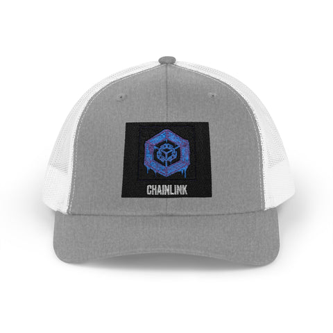 Chainlink Trucker Cap — LINK Snapback