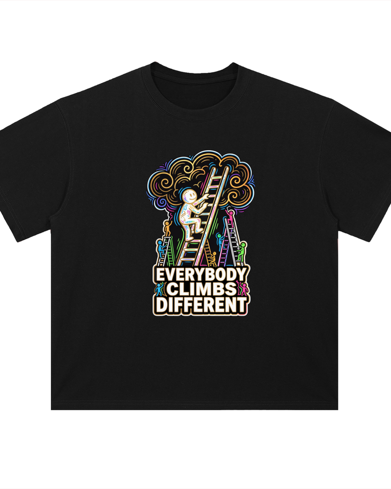 Crypto T-Shirt — Everybody Climbs Different