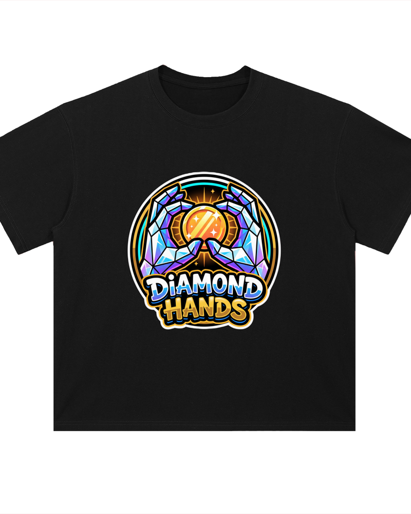 Crypto T-Shirt — Diamond Hands Emblem