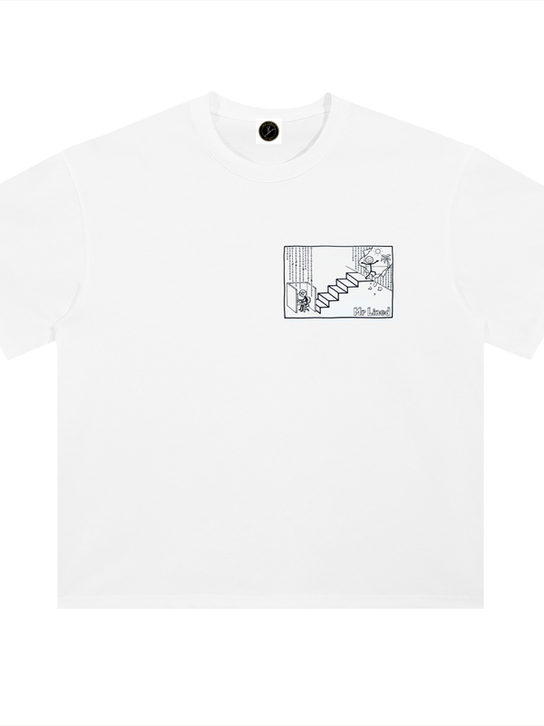 Solana T-Shirt — They Tweeted, We Built — Mr. Lined crypto streetwear