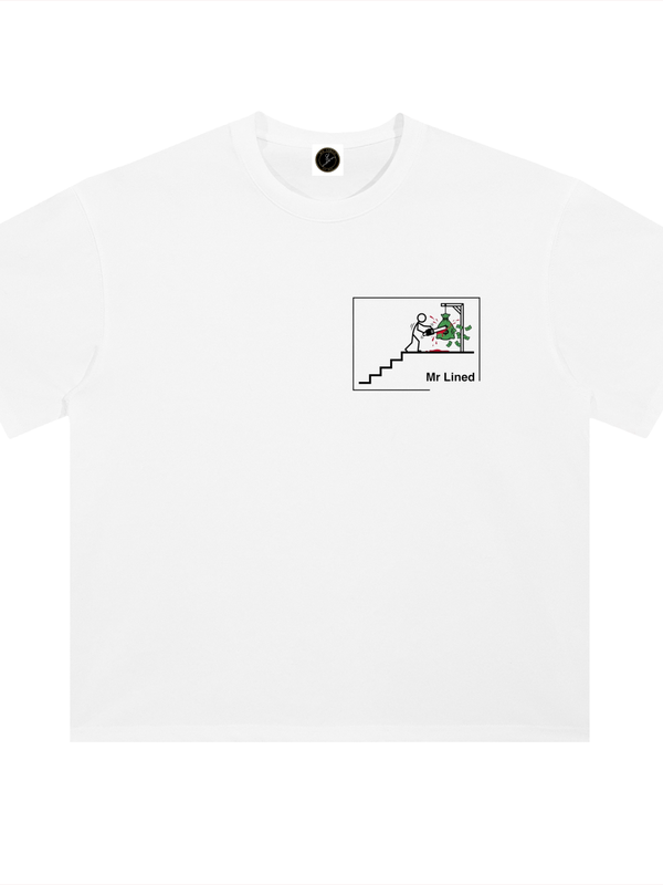 SHIB Who Is Ryoshi T-Shirt — Light Variant — Mr. Lined crypto streetwear