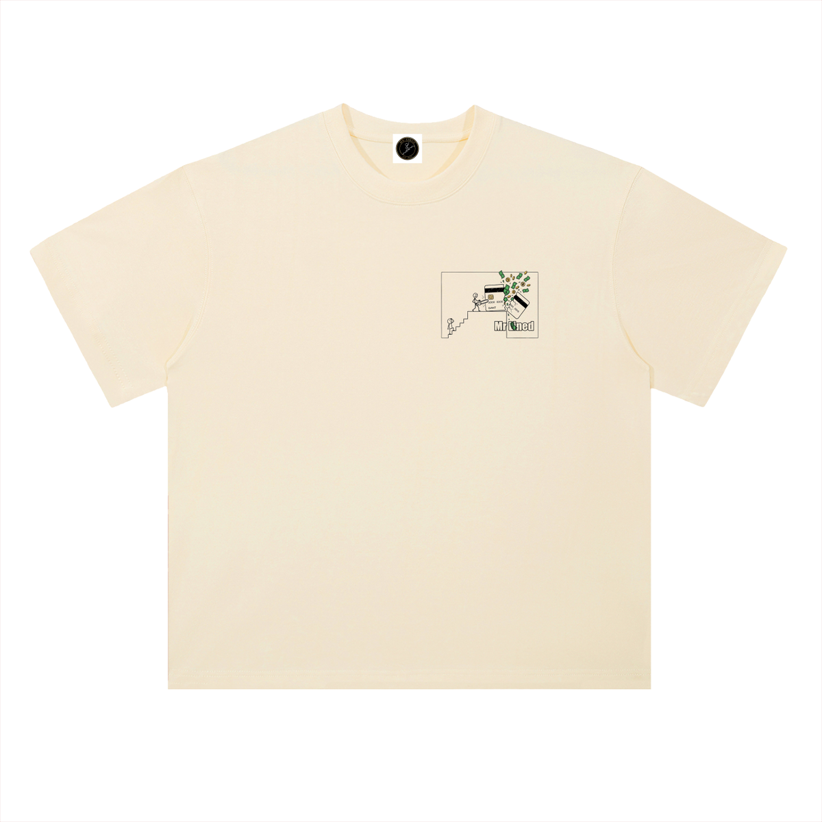 Cardano T-Shirt — Peer-Reviewed and Patient —  — Mr. Lined