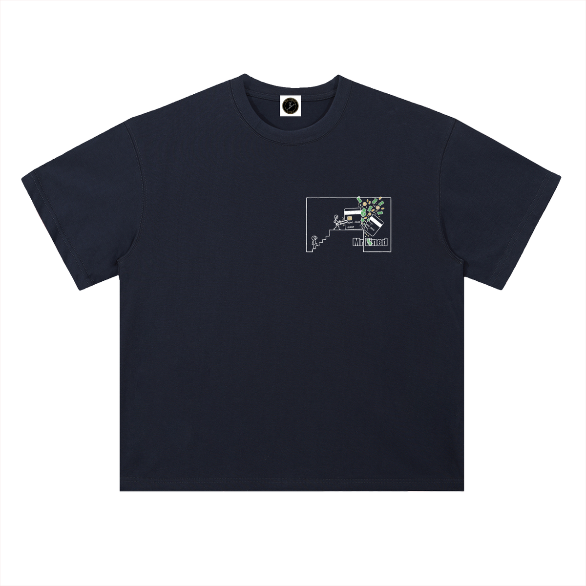 Dogecoin T-Shirt — DOGE Government Dept, Much Wow —  — Mr. Lined