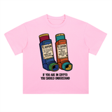 Crypto T-Shirt — Hopium & Copium Inhalers