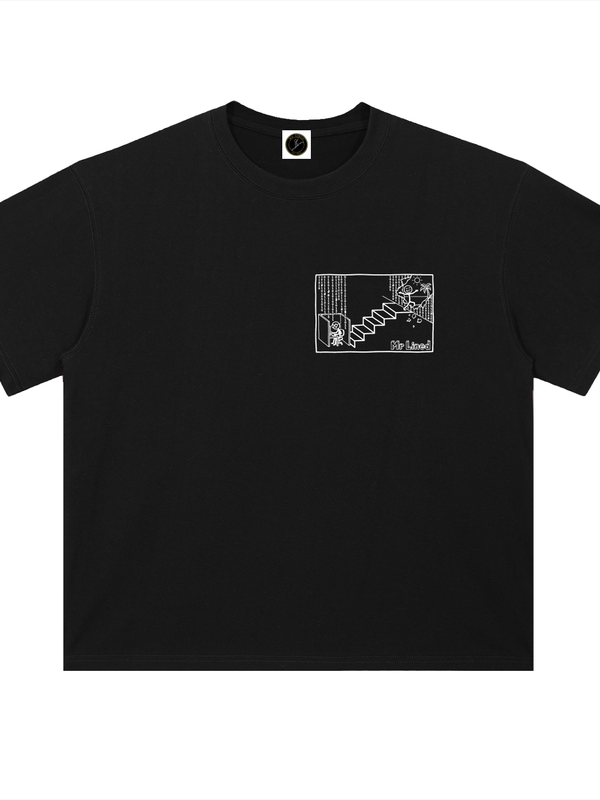 IOTA Machine Economy T-Shirt — Data Is The New Oil Dark — Mr. Lined crypto streetwear
