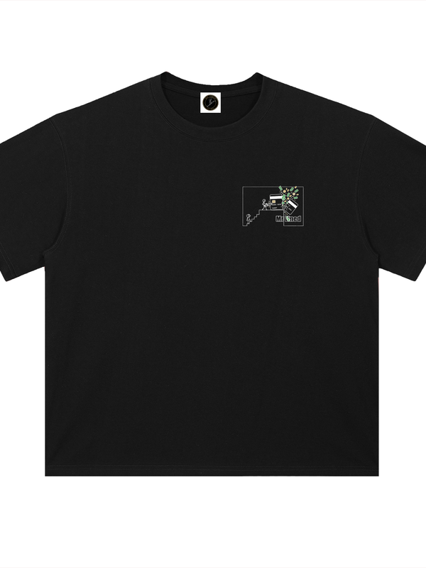 Cardano ADA Peer-Reviewed And Patient T-Shirt — Dark Variant — Mr. Lined crypto streetwear