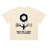 Chainlink This Is Not A Token This Is The Bridge T-Shirt — Real World To Blockchain Light Variant