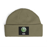 Pepe Coin Beanie — Frog Patch