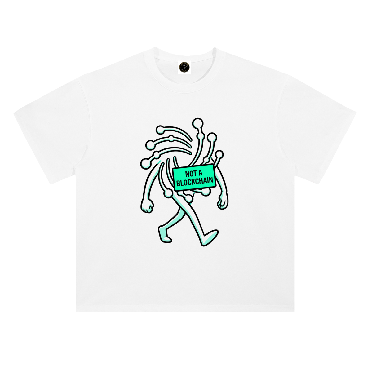 IOTA T-Shirt — Not a Blockchain —  — Mr. Lined