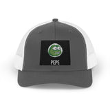 Pepe Coin Trucker Cap — Frog Snapback