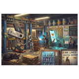 Crypto Jigsaw Puzzle — The Repair Shop