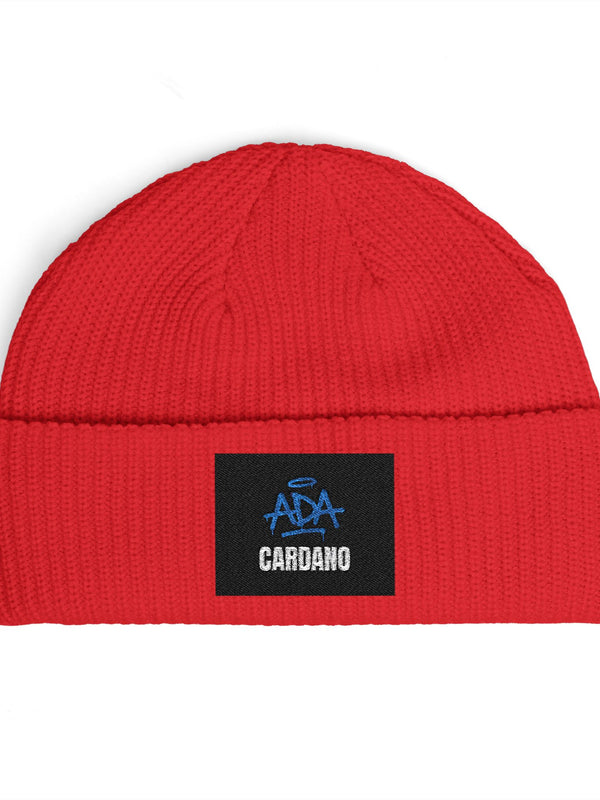 Cardano Beanie — ADA Barbarian — Mr. Lined crypto streetwear