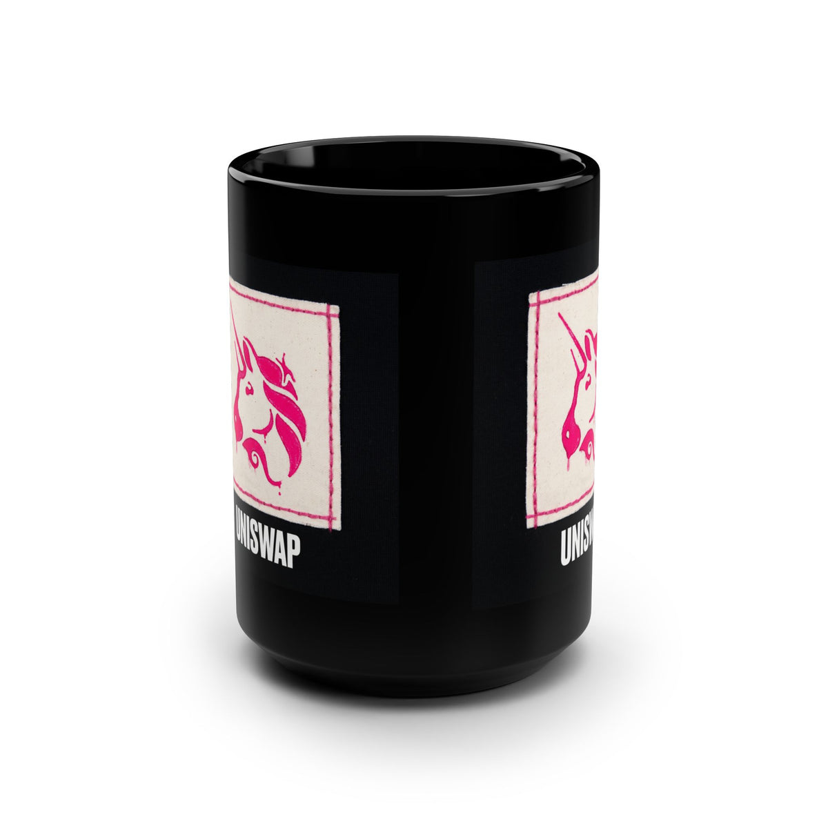 Uniswap Mug — Pink Unicorn Patch —  — Mr. Lined