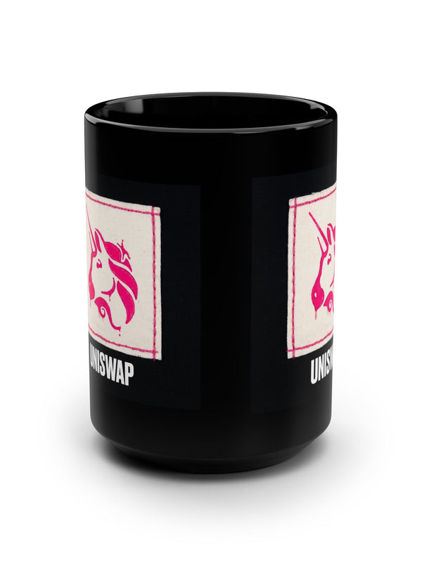 Uniswap Mug — Pink Unicorn Patch — Mr. Lined