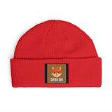 Shiba Inu Beanie — SHIB Logo Cuff
