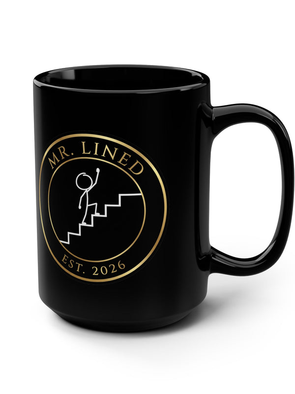 Crypto Mug — Mr. Lined Gold Logo EST 2026 — Mr. Lined crypto streetwear
