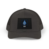 Sui Trucker Cap — Water Drop Snapback