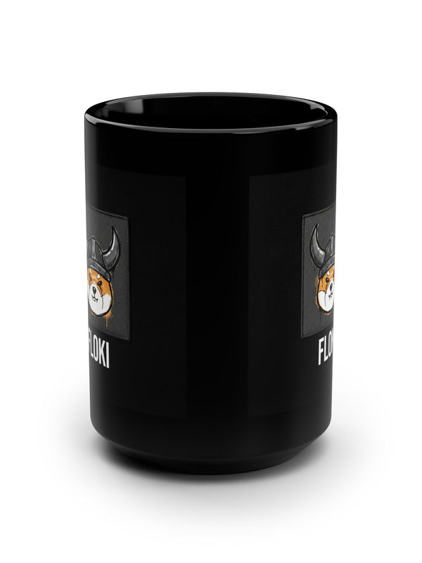 Floki Mug — Viking Dog Patch — Mr. Lined crypto streetwear
