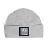 Litecoin Beanie — Silver Sequin