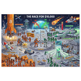 Crypto Jigsaw Puzzle — Race for $10K Moon