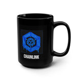 Chainlink Mug — Hex Logo Patch