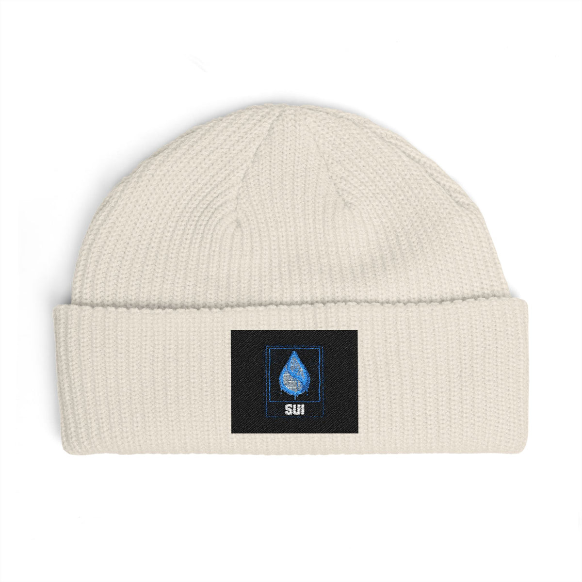 Sui Beanie — Water Drop Logo —  — Mr. Lined