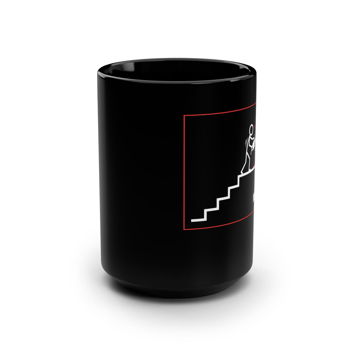 Crypto Mug — Stickman Game Scene Grind —  — Mr. Lined