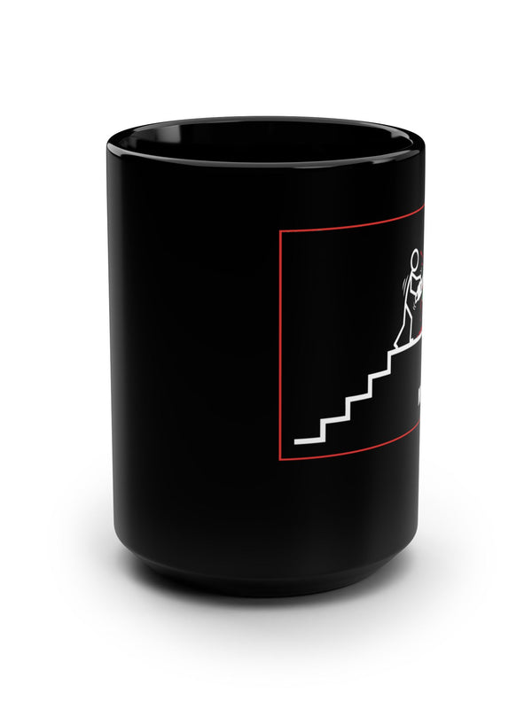 Crypto Mug — Stickman Game Scene Grind — Mr. Lined crypto streetwear