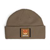 Shiba Inu Beanie — SHIB Logo Cuff