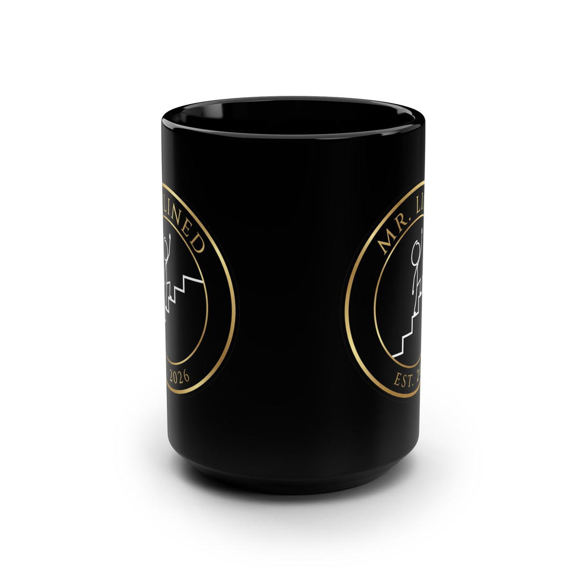 Crypto Mug — Mr. Lined Gold Logo EST 2026 —  — Mr. Lined