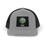 Pepe Coin Trucker Cap — Frog Snapback