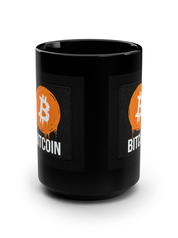 Bitcoin T-Shirt — Drip Logo, Orange Coin — Mr. Lined crypto streetwear