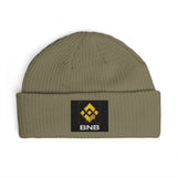 Binance Beanie — BNB Fleur de Lis