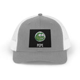 Pepe Coin Trucker Cap — Frog Snapback