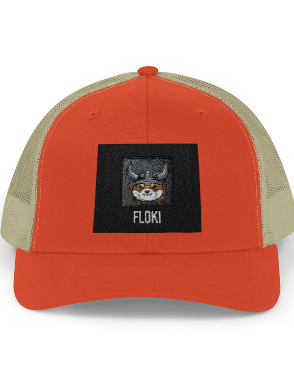 Floki Trucker Cap — Viking Snapback — Mr. Lined crypto streetwear