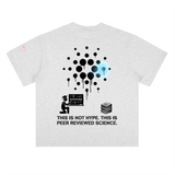 Cardano T-Shirt — Not Hype, Peer Reviewed Science