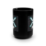 XRP Mug — Neon Logo Patch
