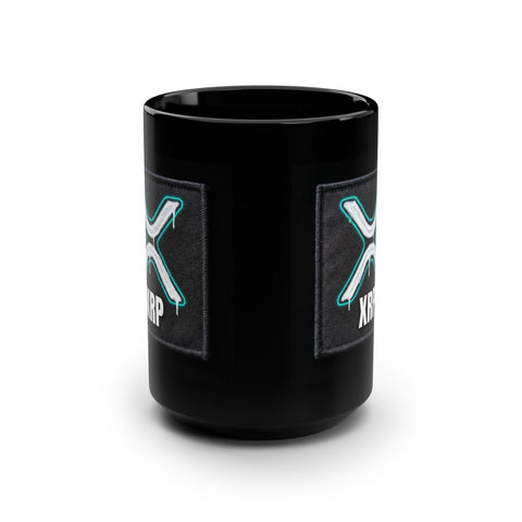 XRP Mug — Neon Logo Patch