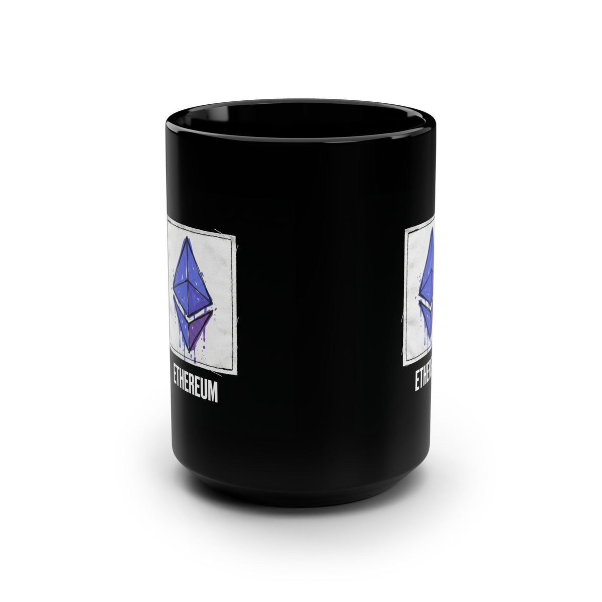 Ethereum Mug — Diamond Logo Patch —  — Mr. Lined