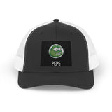 Pepe Coin Trucker Cap — Frog Snapback