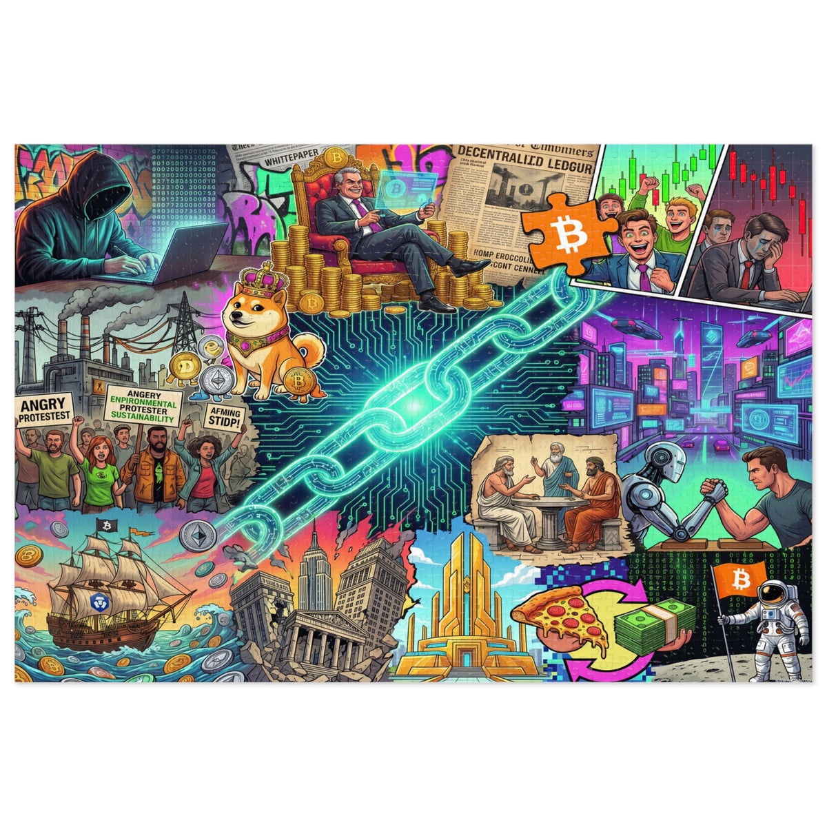 Crypto Jigsaw Puzzle — Whitepaper to WAGMI —  — Mr. Lined