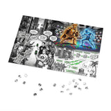 Crypto Jigsaw Puzzle — Bitcoin vs Banks Gladiator