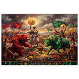 Crypto Jigsaw Puzzle — Renaissance Bull vs Bear