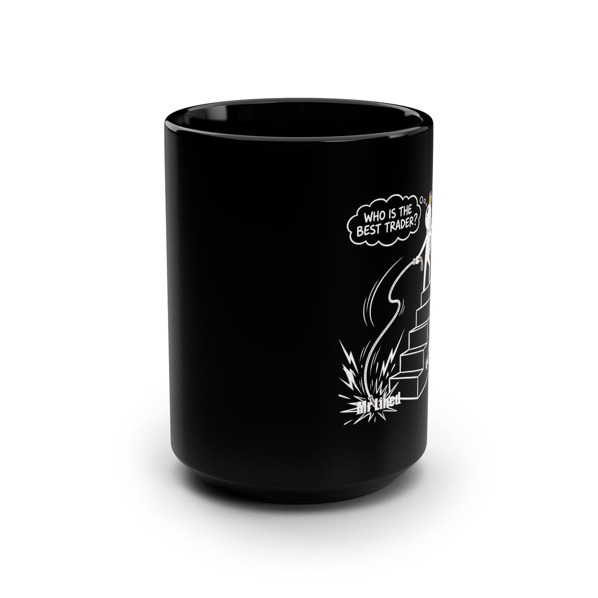 Crypto Mug — Best Trader Crown Cape Purple —  — Mr. Lined