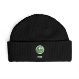 Pepe Coin Beanie — Frog Patch