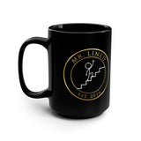Crypto Mug — Mr. Lined Gold Logo EST 2026