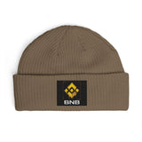 Binance Beanie — BNB Fleur de Lis