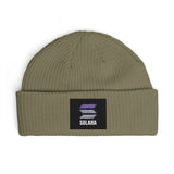 Solana Beanie — Stacked Books Patch