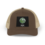 Pepe Coin Trucker Cap — Frog Snapback