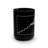 Crypto Mug — Stickman King Coin Bag Climb